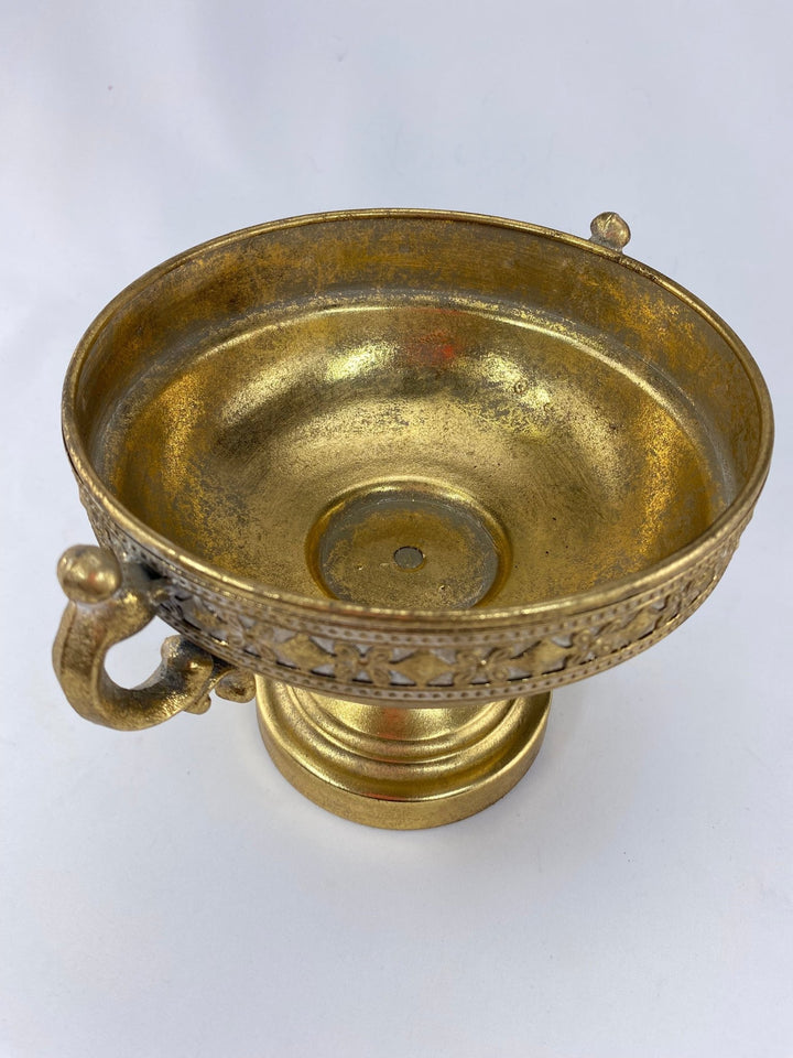 Metal Moroccan Urn Container - Gold - Greenery MarketVases43934G