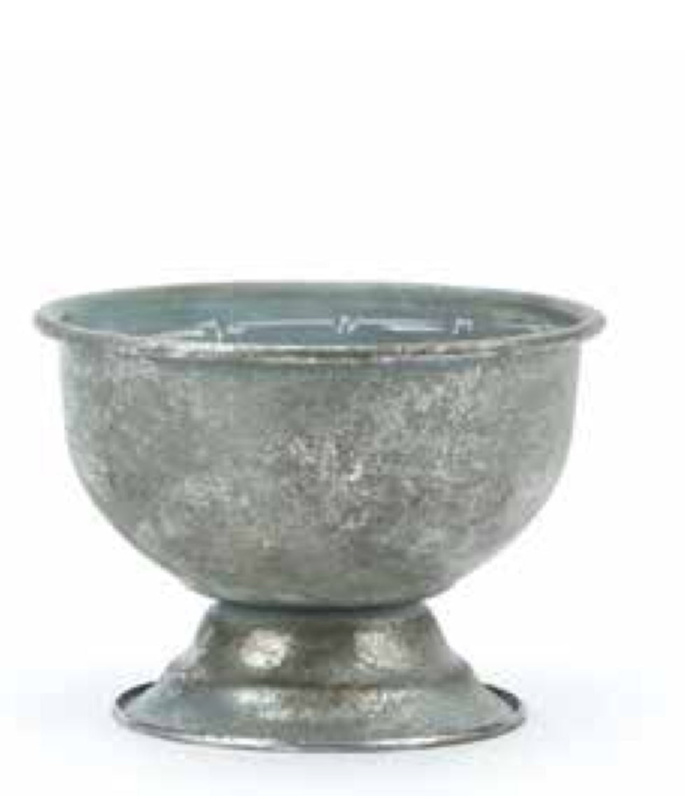 Metal Urn Container - Silver - Greenery MarketVases8981SL