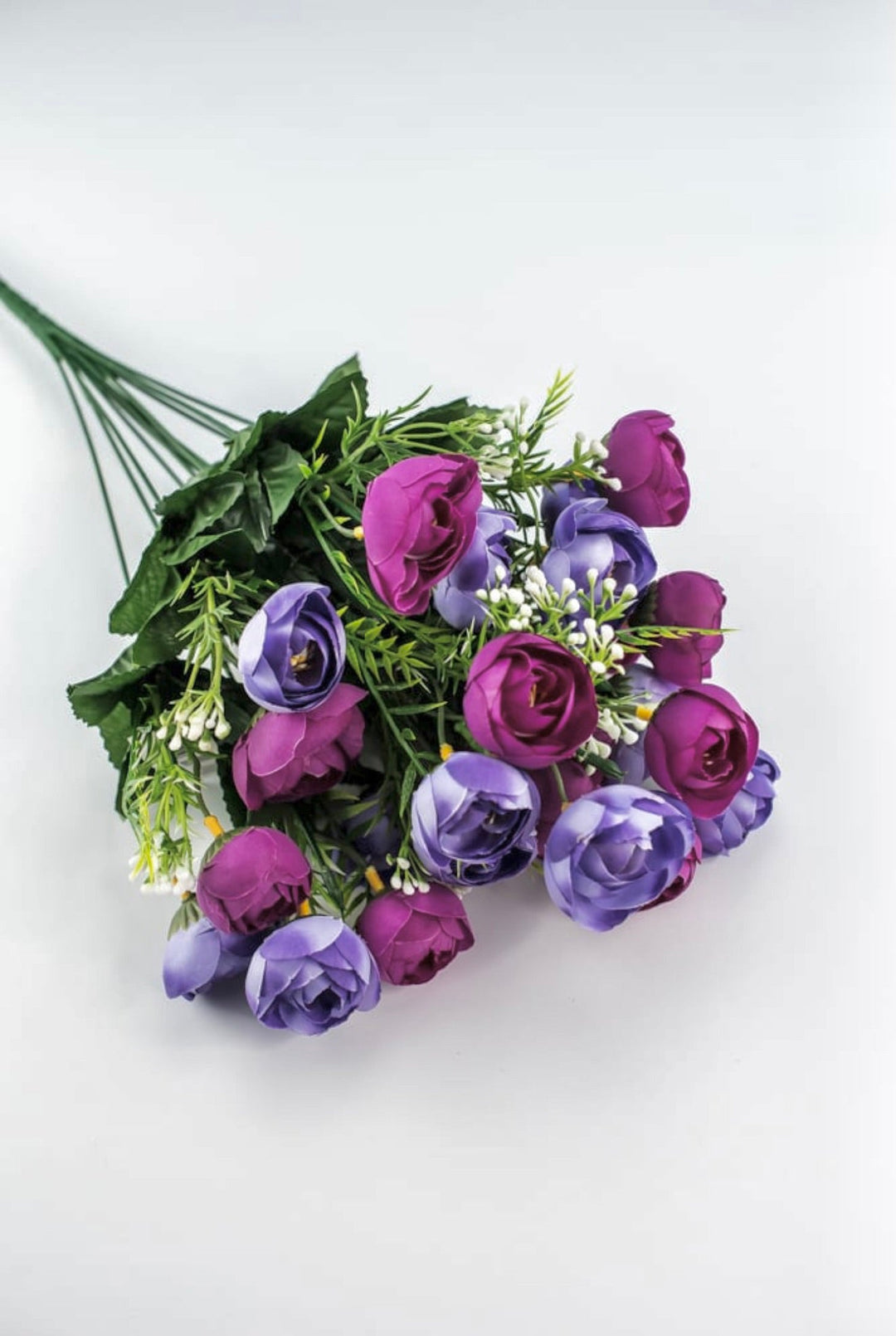 Mini Camellia Flower Bush - Purple Magenta - Greenery Marketartificial flowers37124