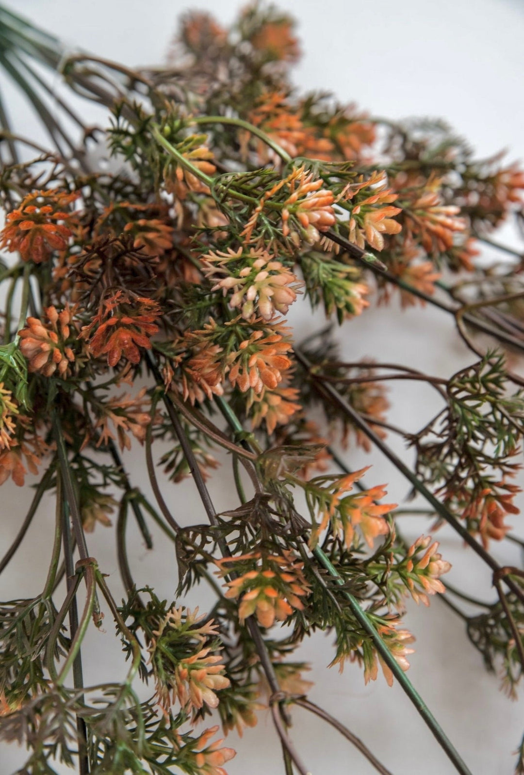 Mini flower bush - salmon - Greenery Market83831 - SAL