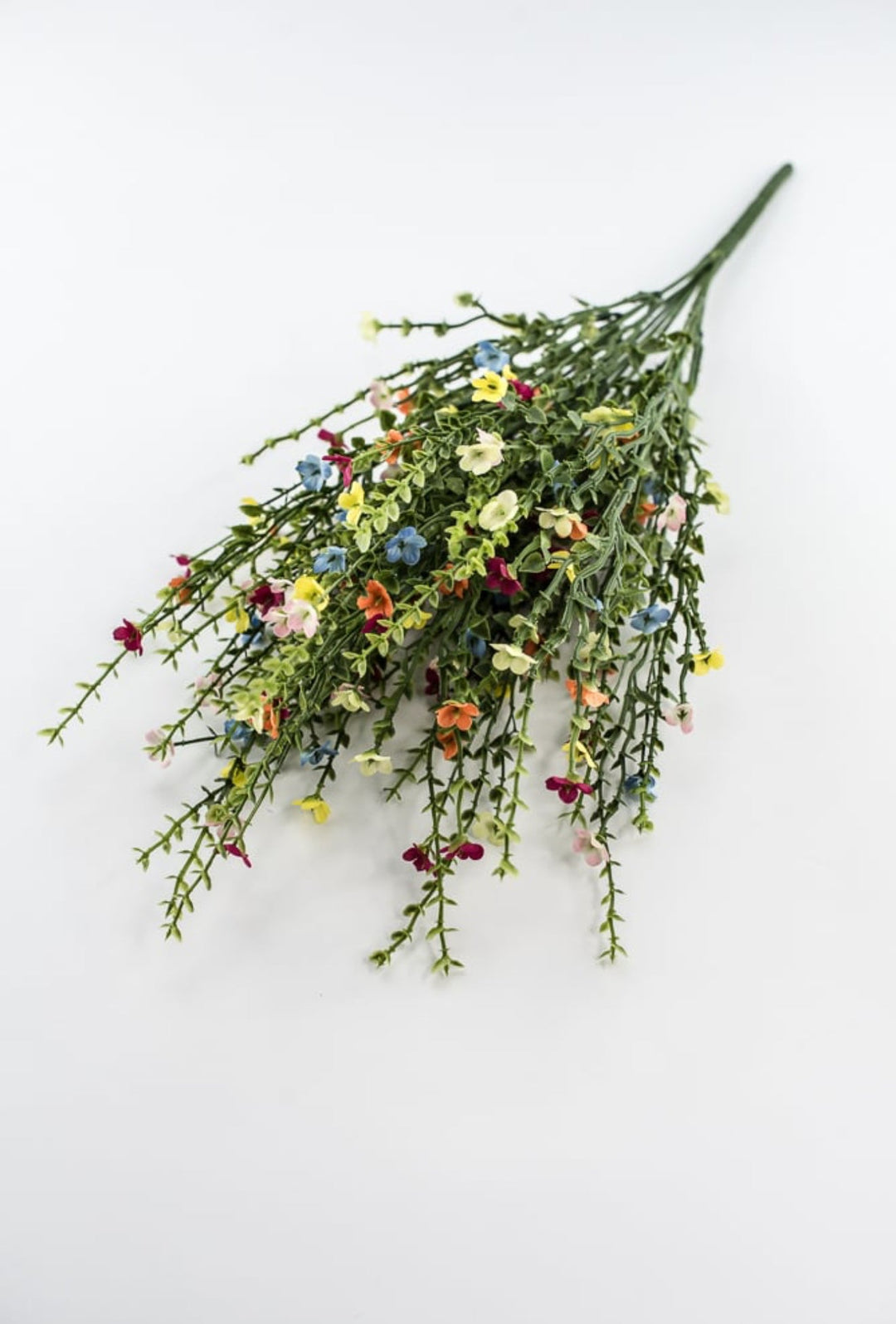 Mixed color filler, mini flower and greenery bush - Greenery Marketartificial flowers82394 MULTISPR