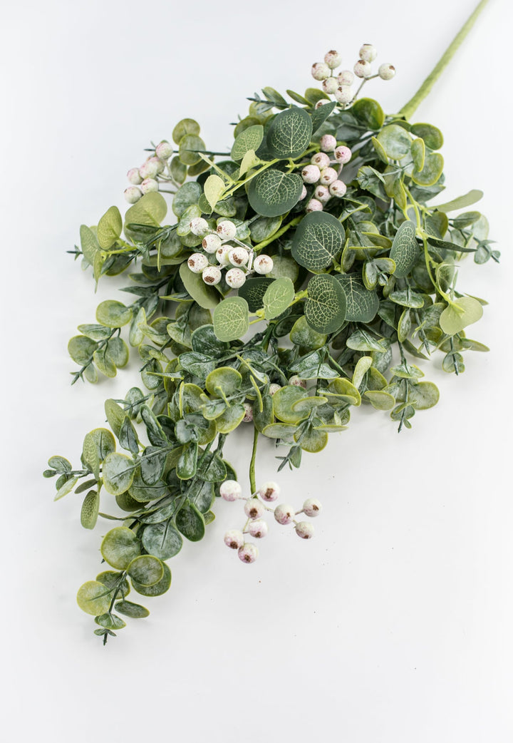 Mixed eucalyptus leaves and berry spray - Greenery Market32118