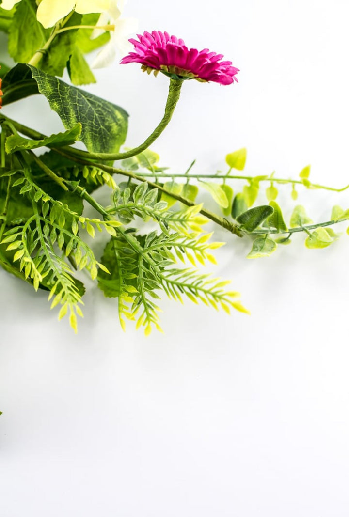 Mixed flower spray with greenery - Greenery MarketArtificial Flora63973