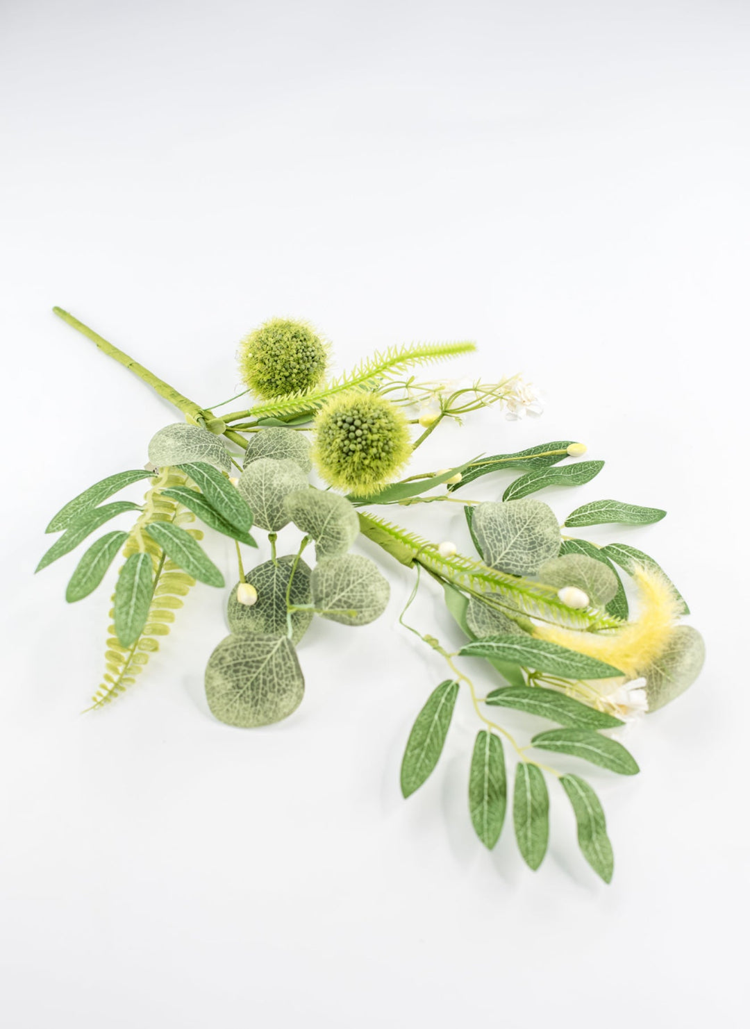 Mixed fuzzy tail spray - green - Greenery Market40224