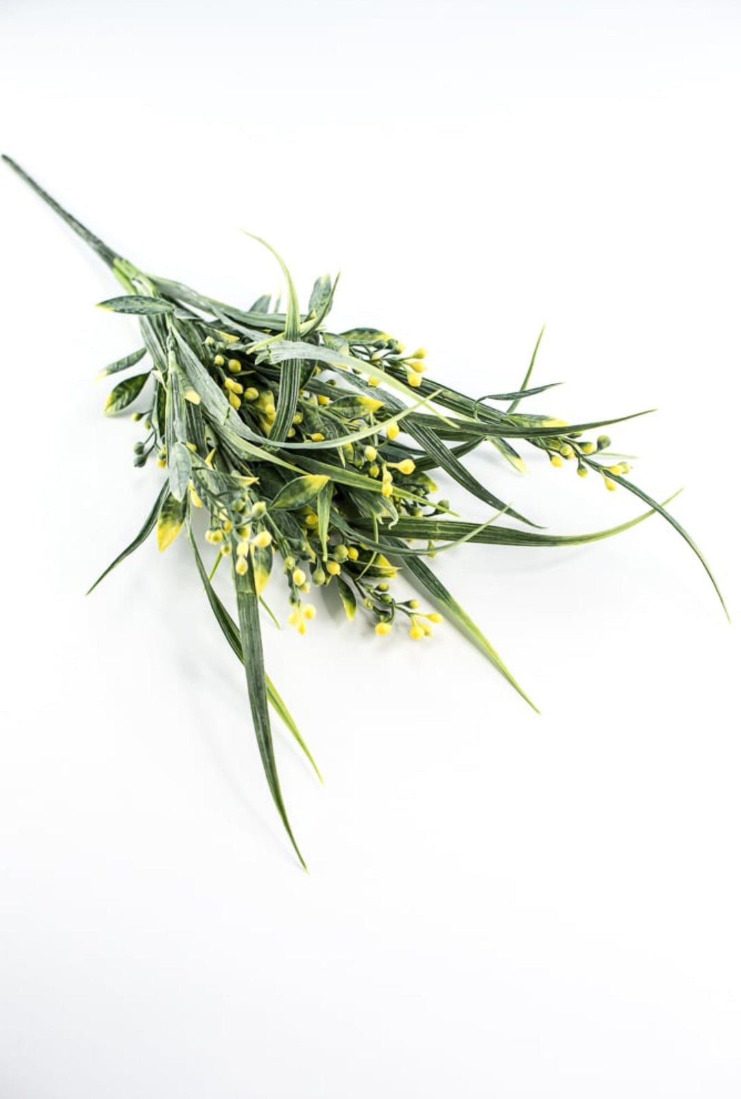 Mixed greenery, berry, and grass bush - yellow green - Greenery MarketArtificial Flora80202