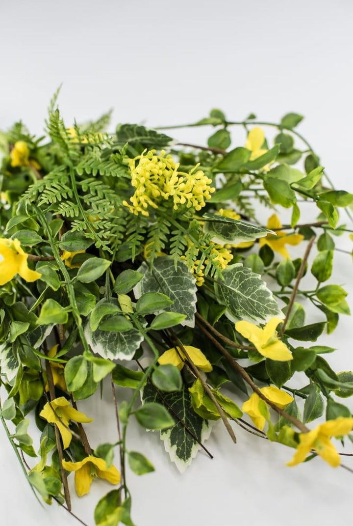 Mixed greenery, forsythia, and twig bush - yellow - Greenery Market63263BU22