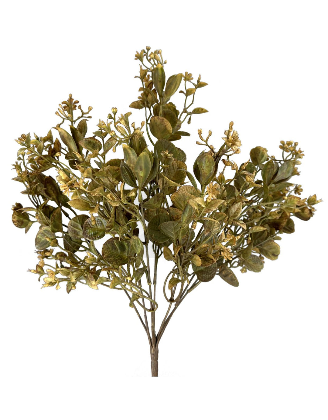 Mixed Leaves Bush - gold beige - Greenery Marketgreenery57099BE