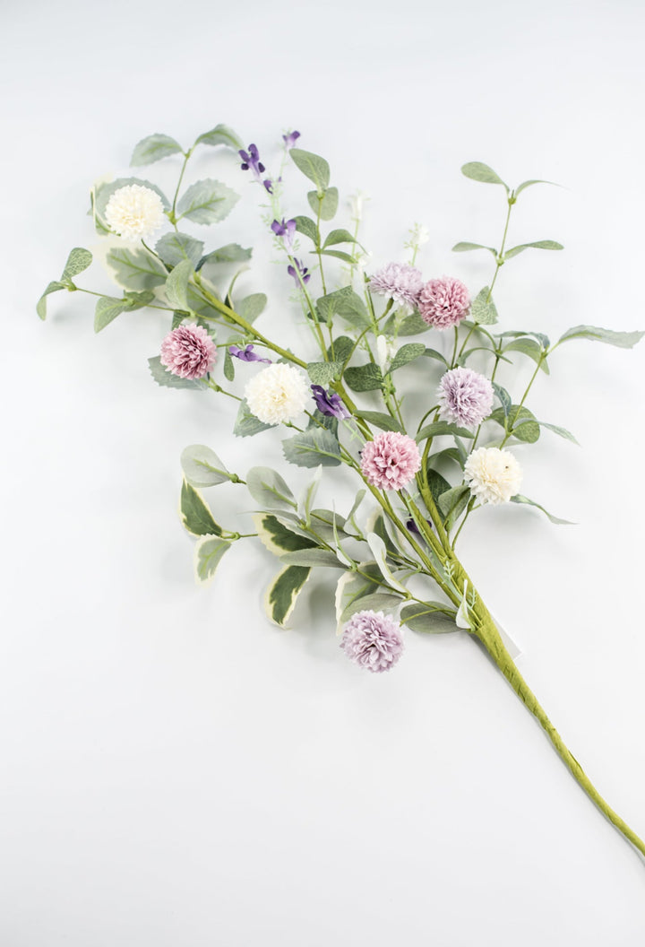 Mixed mum spray - lavender - Greenery Market65057