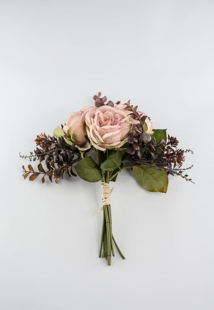 Mixed Peony and eucalyptus bundle - soft pink - Greenery MarketArtificial Flora26321