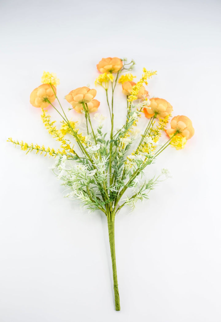 Mixed Ranunculus bush - orange - Greenery Market40218 - OR