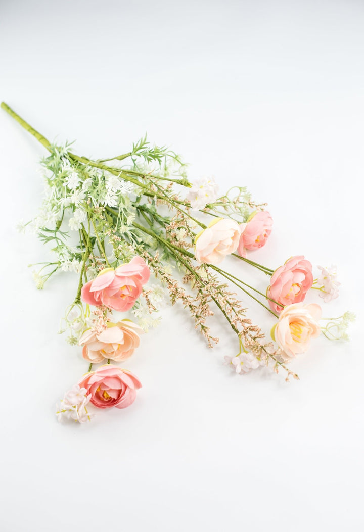 Mixed Ranunculus bush - peach - Greenery Market40218 - PH