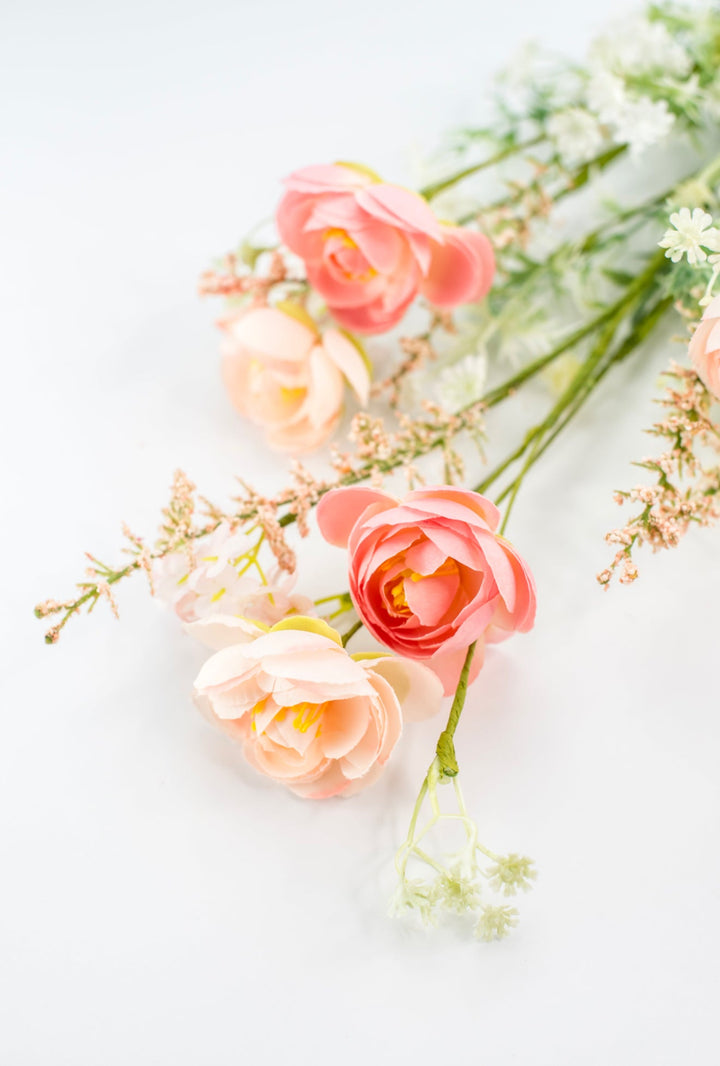 Mixed Ranunculus bush - peach - Greenery Market40218 - PH