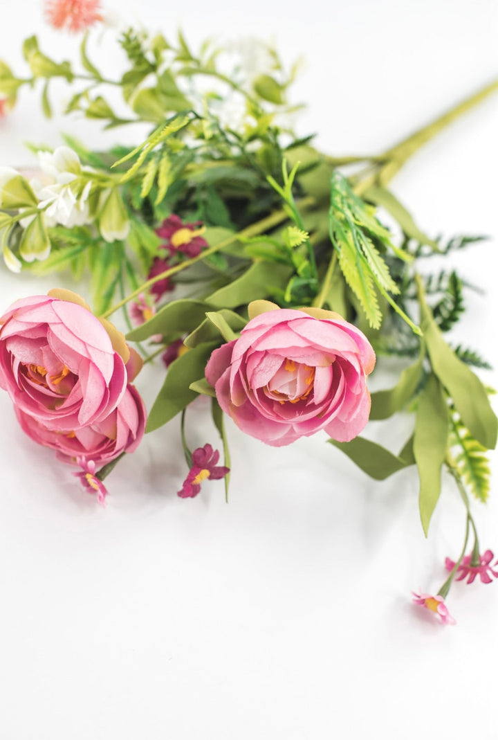 Mixed Ranunculus bush - pink - Greenery Market64846 - PK