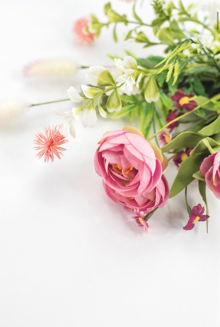 Mixed Ranunculus bush - pink - Greenery Market64846 - PK