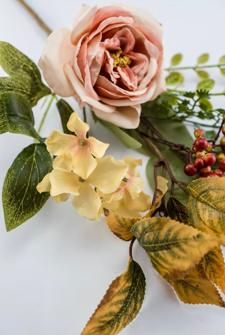 Mixed Rose, hydrangeas, and berry pick - Greenery MarketArtificial FloraPM2880-CINMV