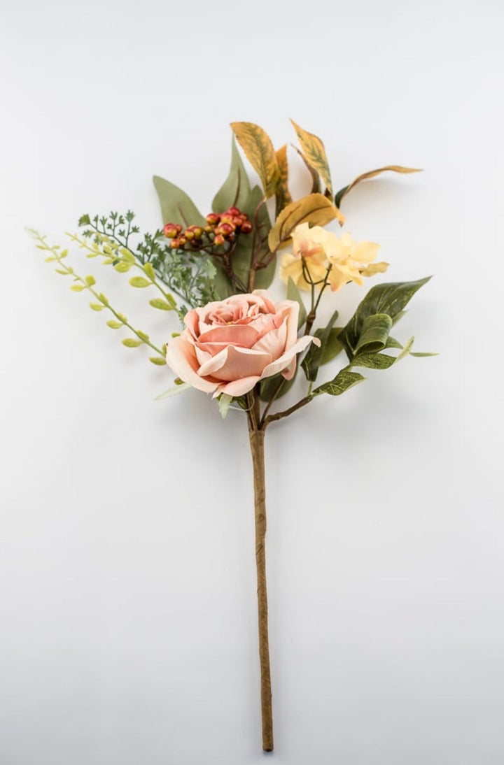 Mixed Rose, hydrangeas, and berry pick - Greenery MarketArtificial FloraPM2880-CINMV
