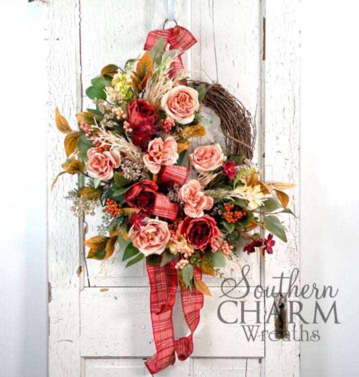 Mixed Rose, hydrangeas, and berry pick - Greenery MarketArtificial FloraPM2880-CINMV