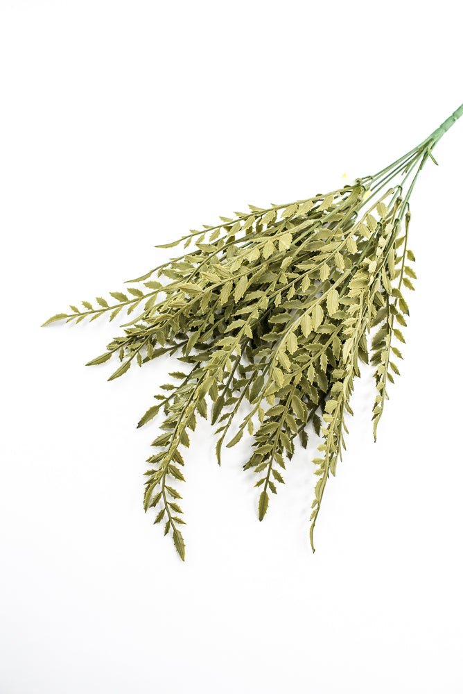 Mossy Fishtail Fern Bush - Greenery MarketArtificial Flora13626GN