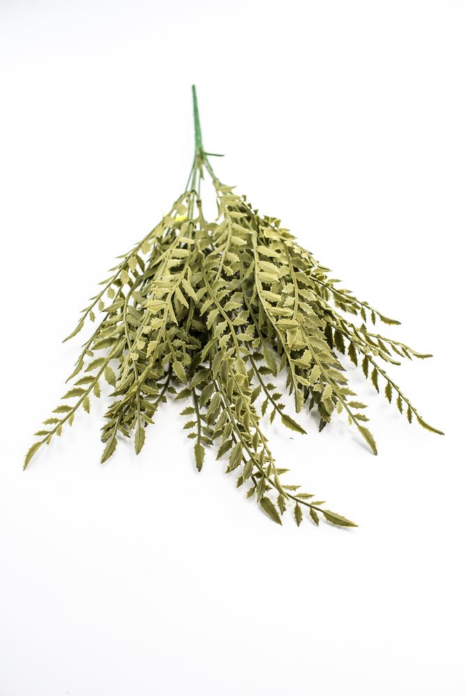 Mossy Fishtail Fern Bush - Greenery MarketArtificial Flora13626GN