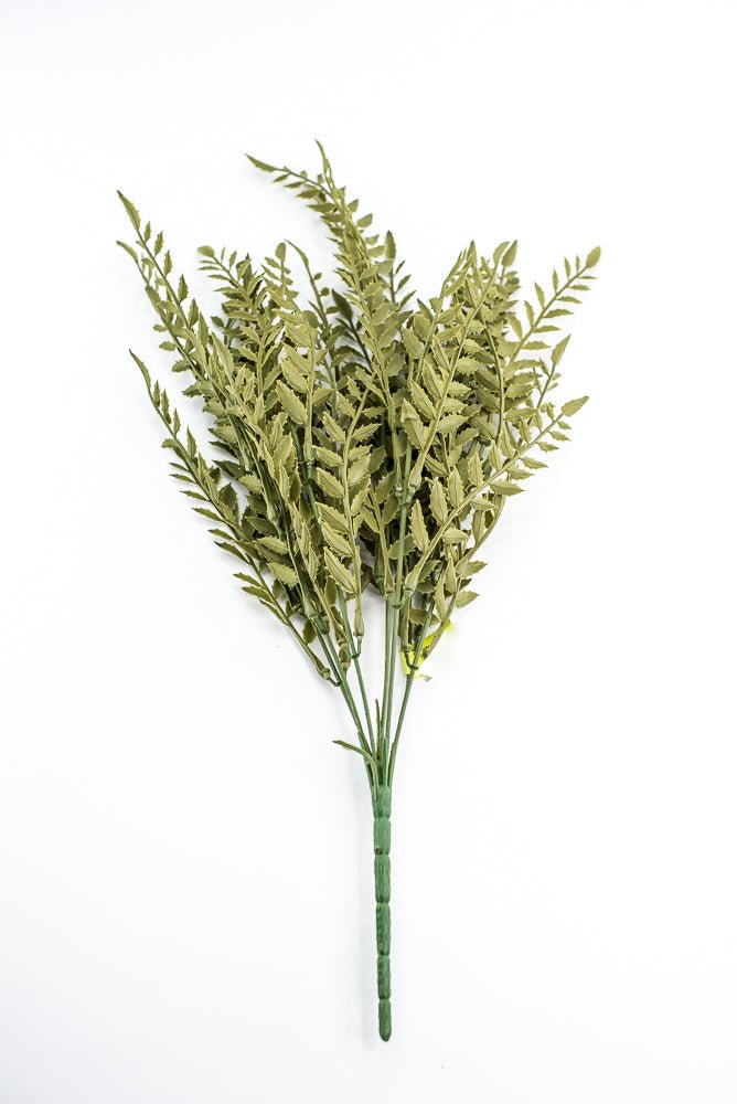 Mossy Fishtail Fern Bush - Greenery MarketArtificial Flora13626GN