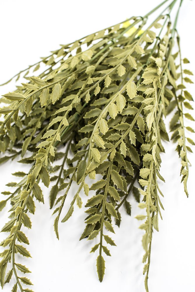 Mossy Fishtail Fern Bush - Greenery MarketArtificial Flora13626GN