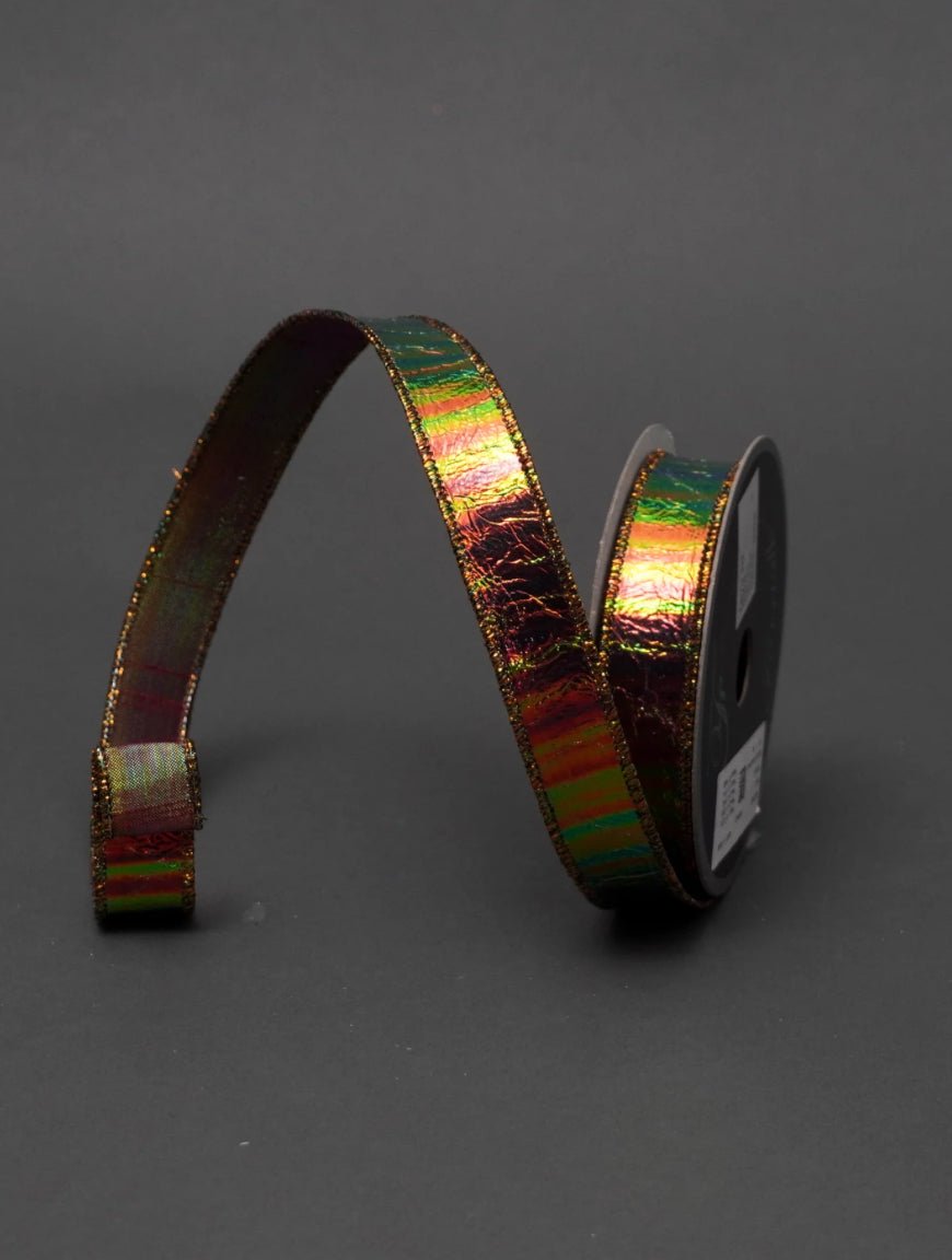 Multi Electric Farrisilk Wired Ribbon - 1" - Greenery MarketRibbons & TrimRS196 - 32