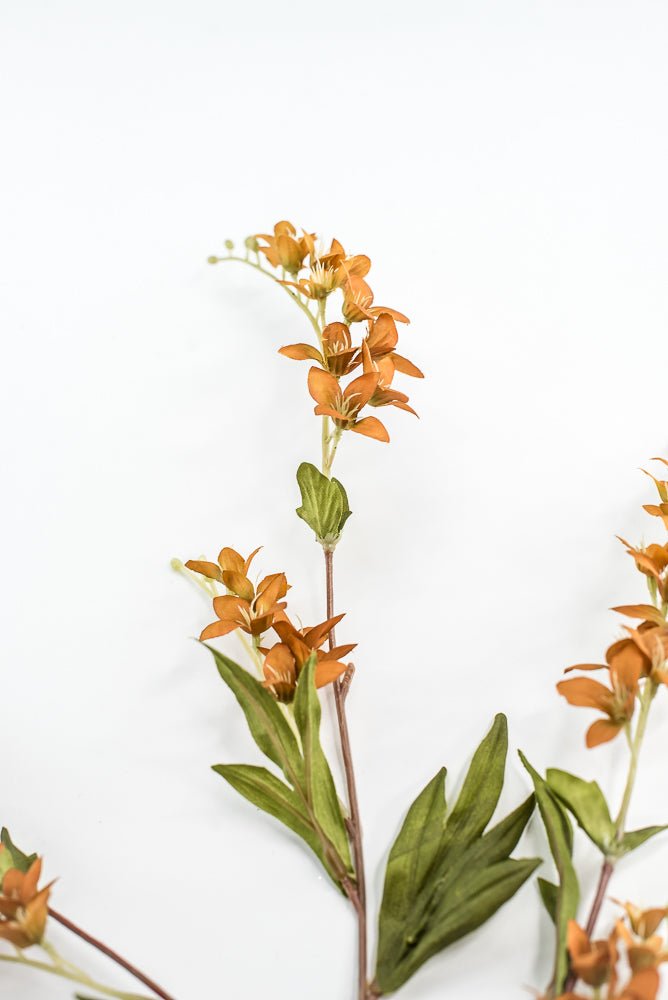 Mustard Wild Vinca Spray - 31" - Greenery Market6590MUS