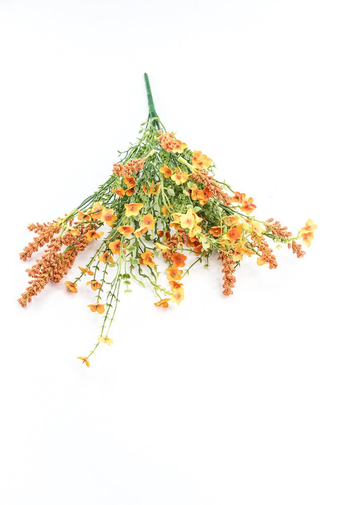 Orange Babies Breath Filler Bush - Greenery MarketFall and Halloween30356or