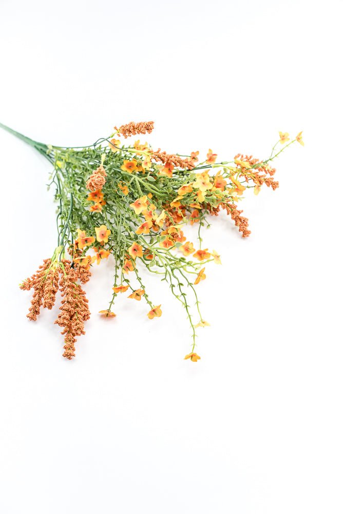 Orange Babies Breath Filler Bush - Greenery MarketFall and Halloween30356or