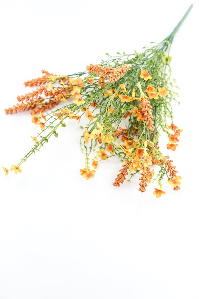 Orange Babies Breath Filler Bush - Greenery MarketFall and Halloween30356or