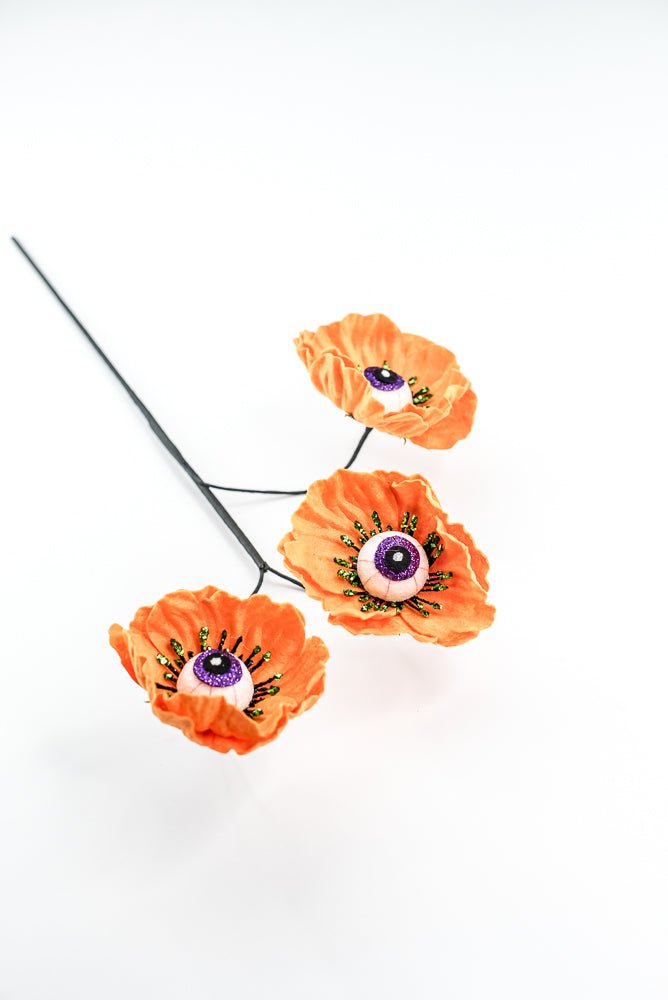 Orange Eyeball Flower Spray - Greenery Market57241OR