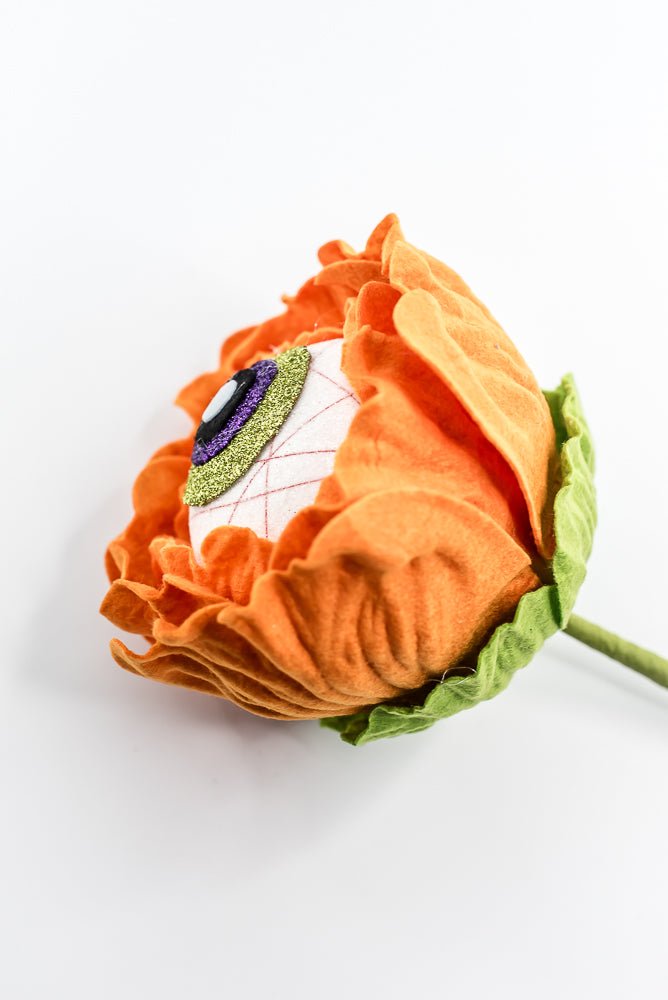 Orange Eyeball Flower Stem - Greenery Market57242OR