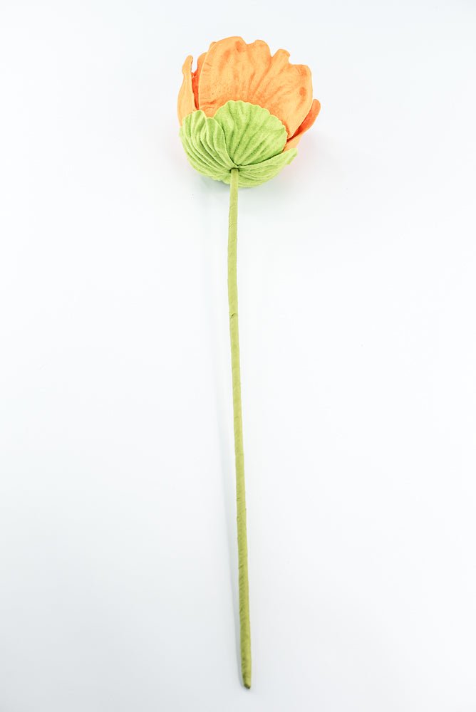 Orange Eyeball Flower Stem - Greenery Market57242OR