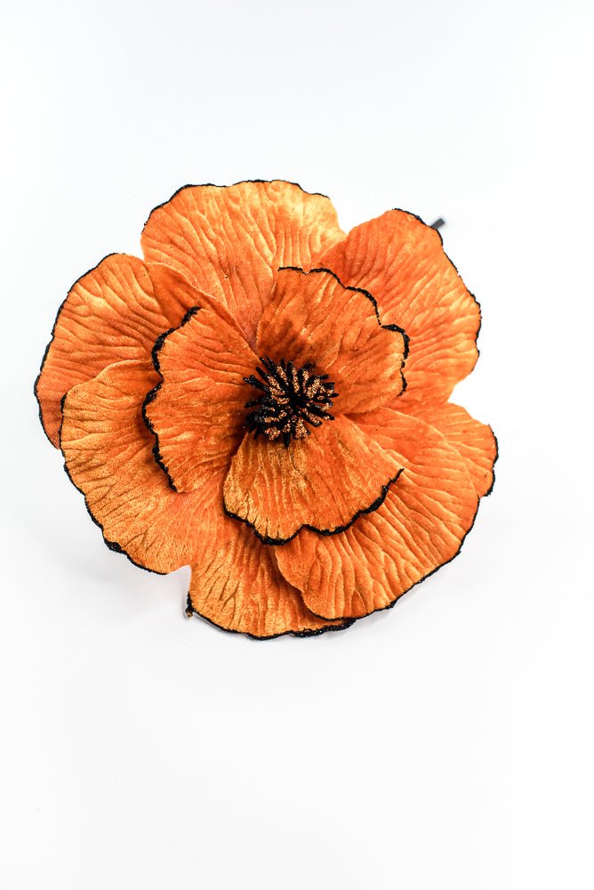 Orange Halloween Flower Pick - Greenery Market57222OR