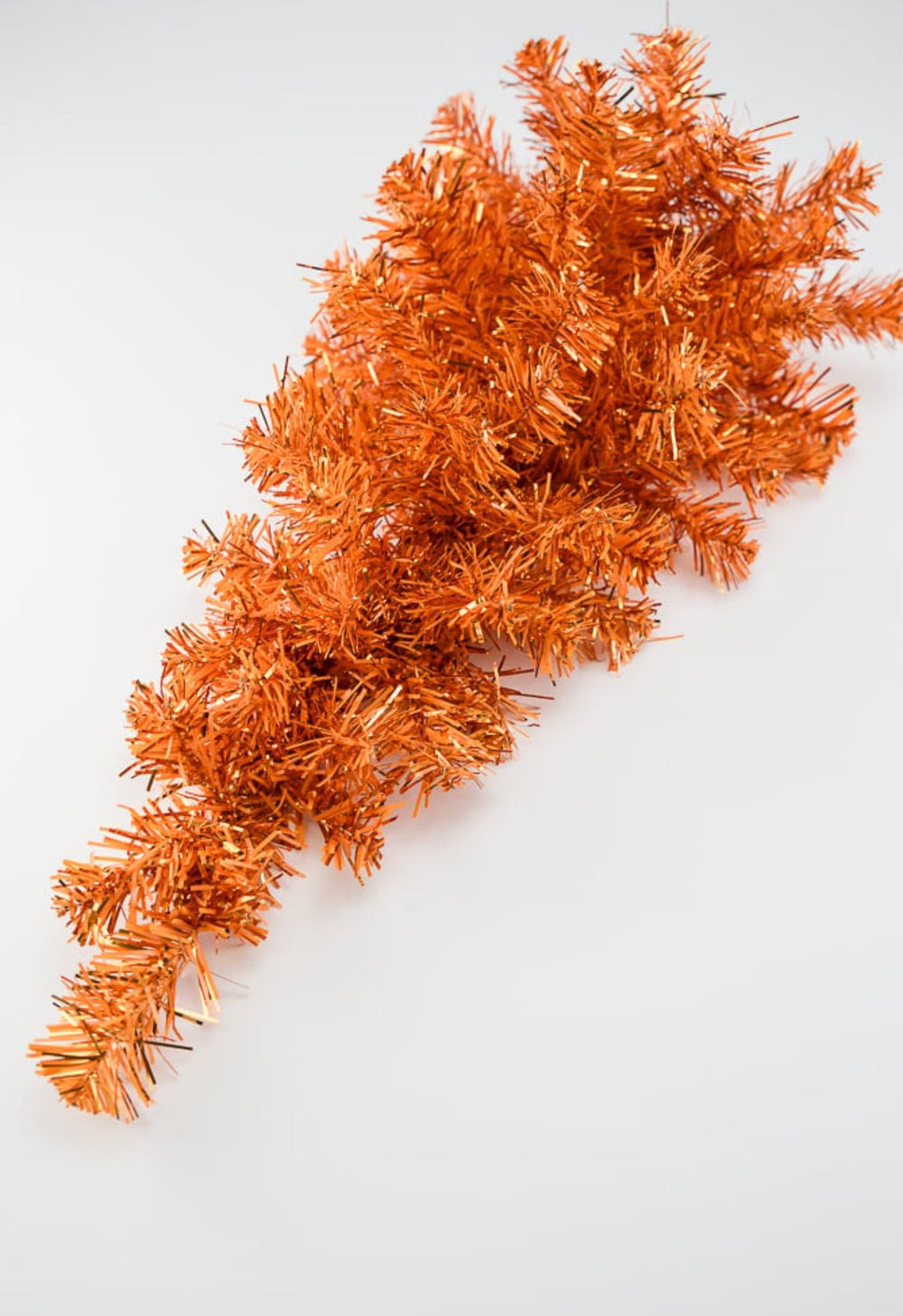 Orange metallic pine swag, 24” teardrop swag - Greenery Marketwreath base & containersGM57196TE24