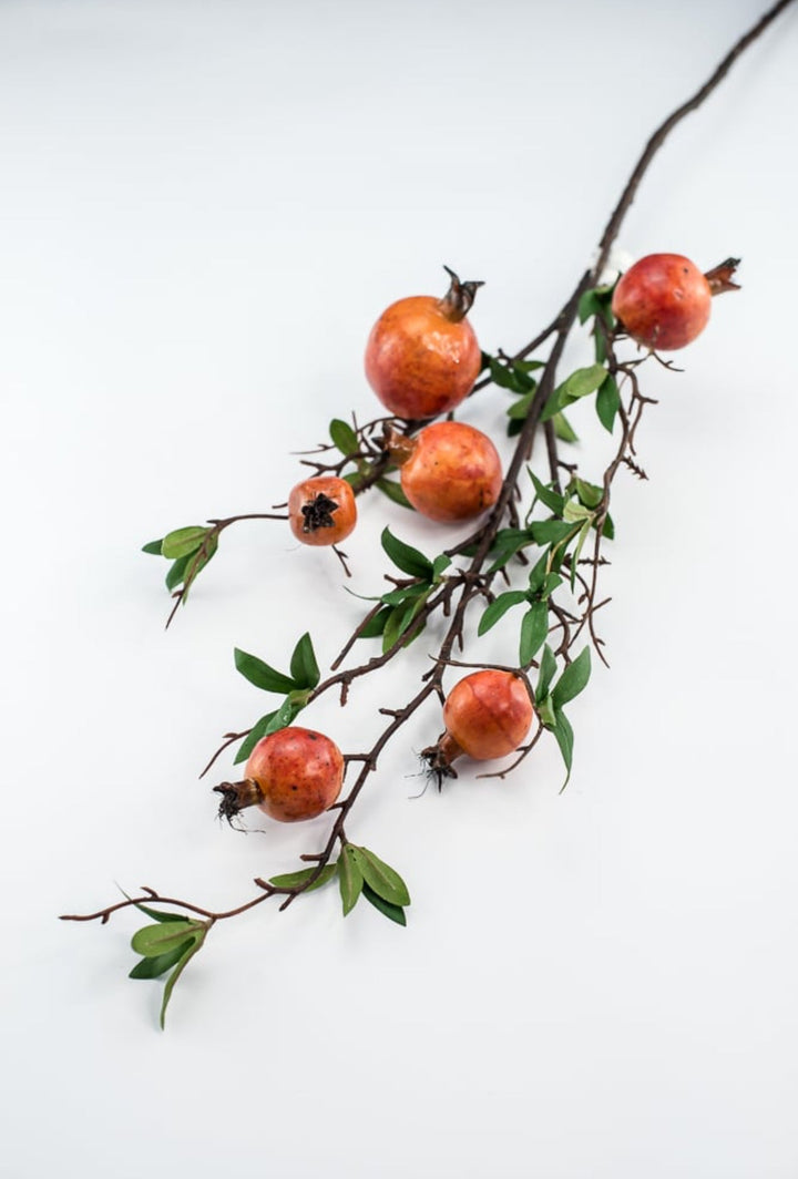 Orange pomegranates spray - Greenery Market27830