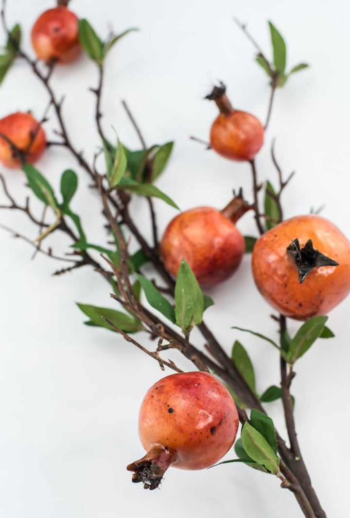 Orange pomegranates spray - Greenery Market27830