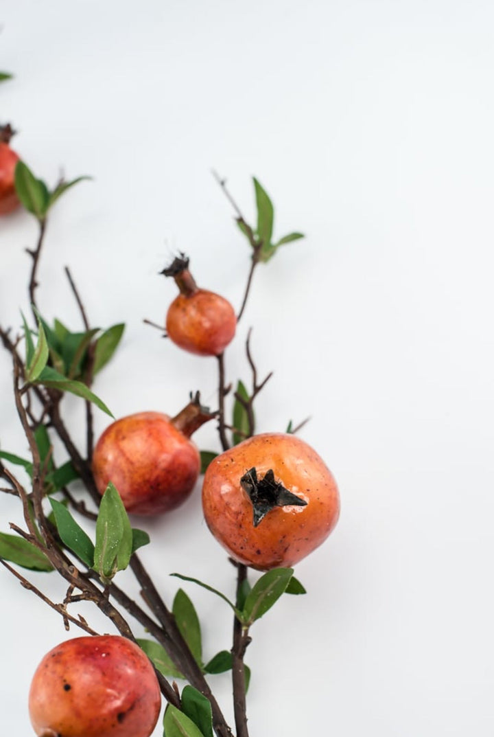 Orange pomegranates spray - Greenery Market27830