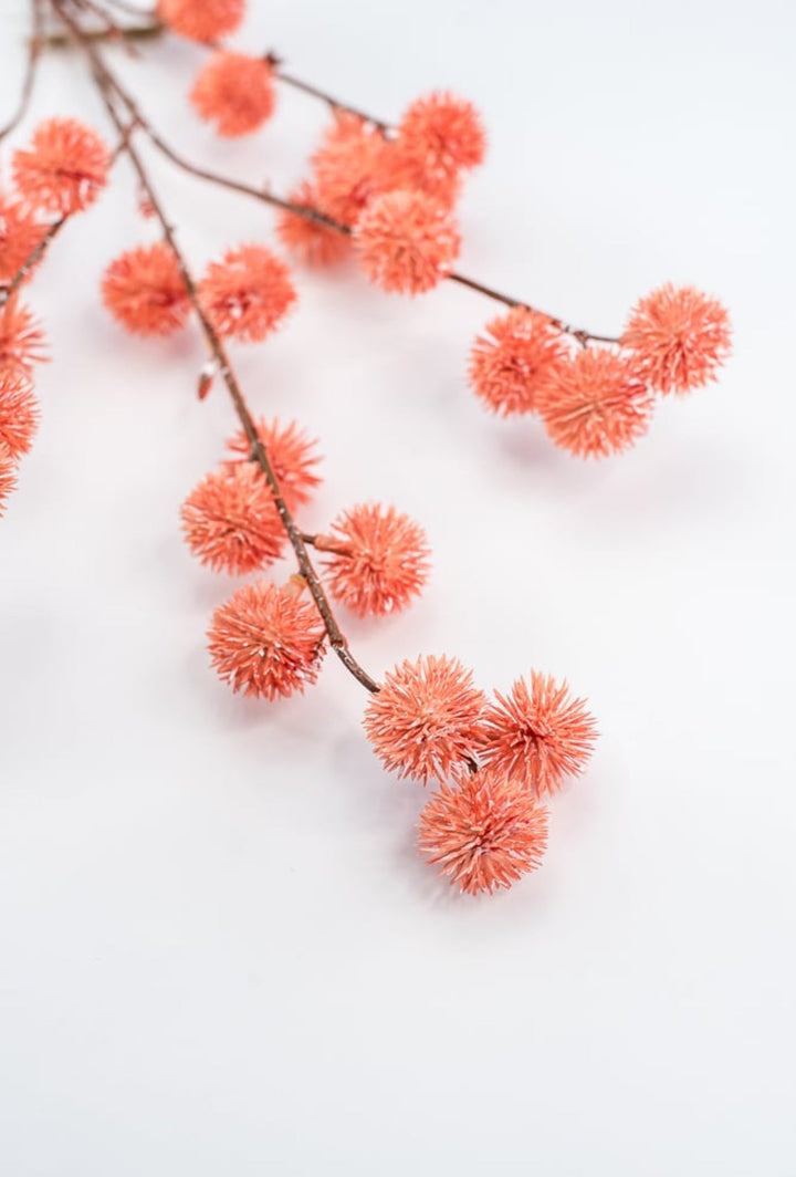 Orange Spike Ball Spray - Greenery Market219602