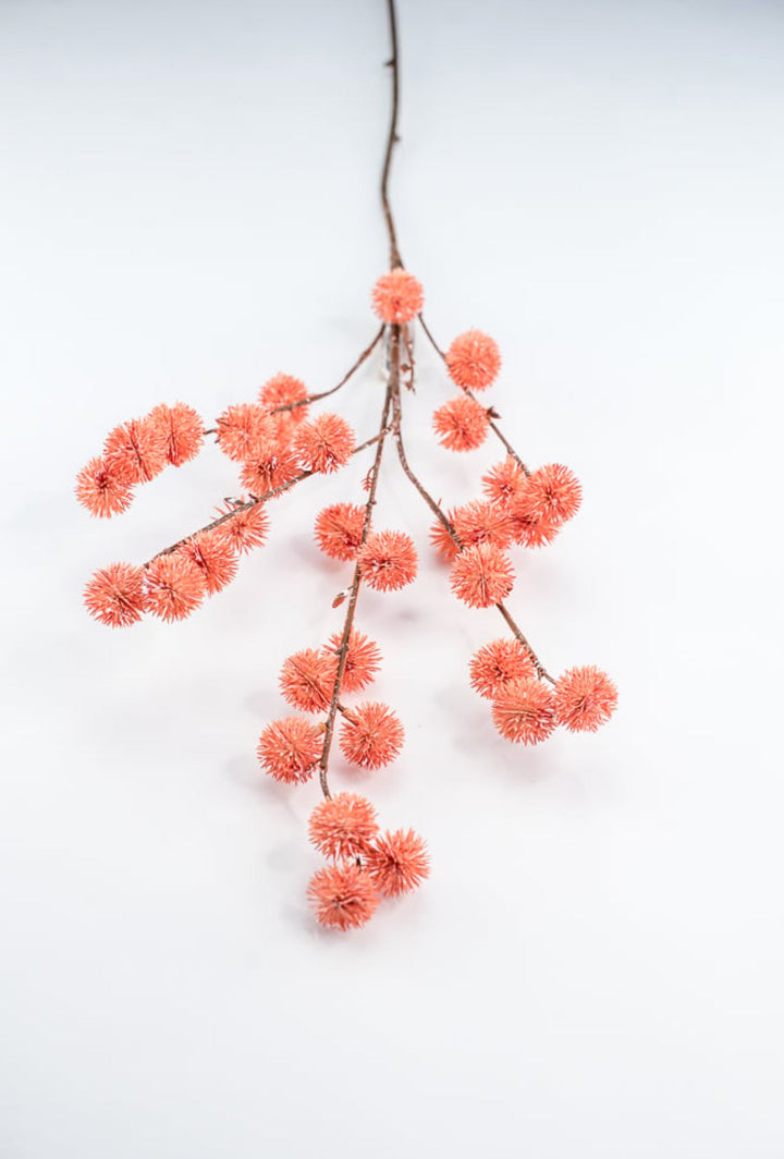 Orange Spike Ball Spray - Greenery Market219602