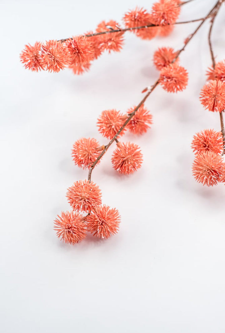 Orange Spike Ball Spray - Greenery Market219602