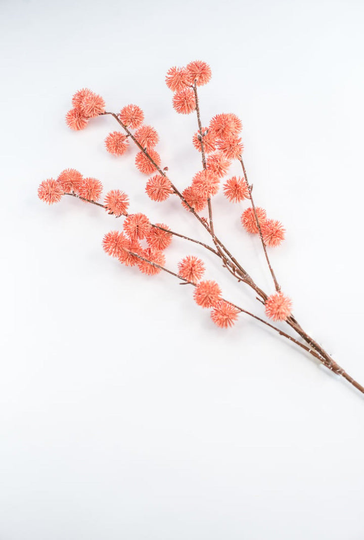 Orange Spike Ball Spray - Greenery Market219602