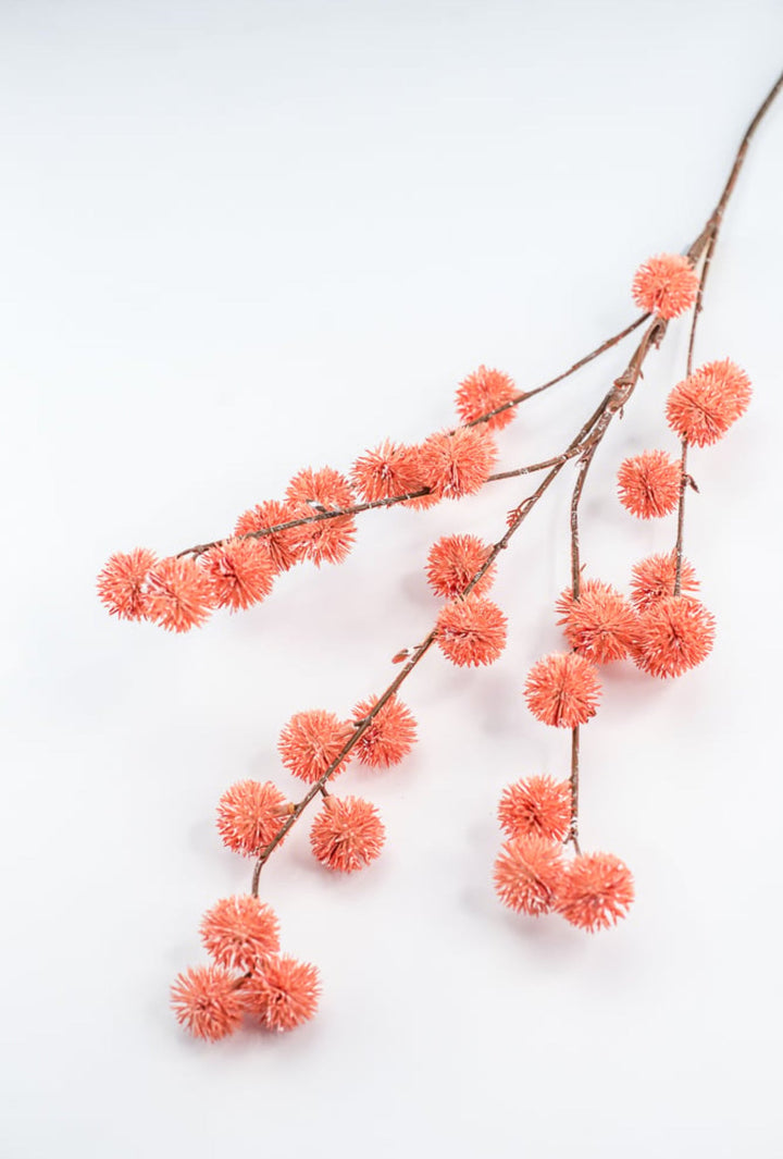 Orange Spike Ball Spray - Greenery Market219602