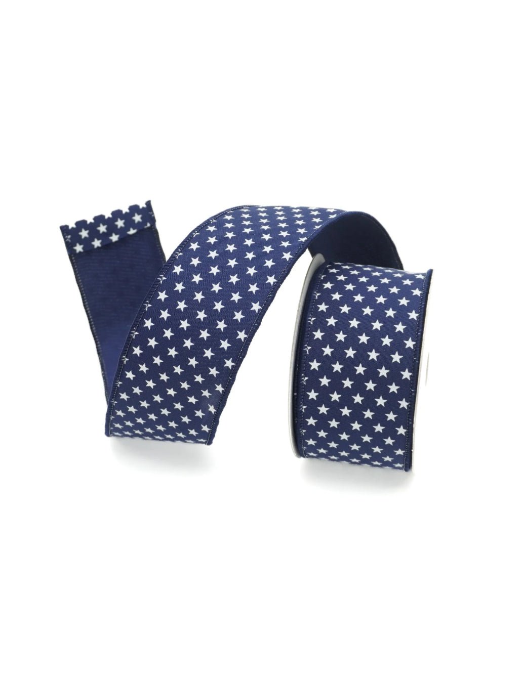 Patriotic Stars 2.5” farrisilk wired ribbon - Greenery MarketRibbons & TrimRS084 - 05