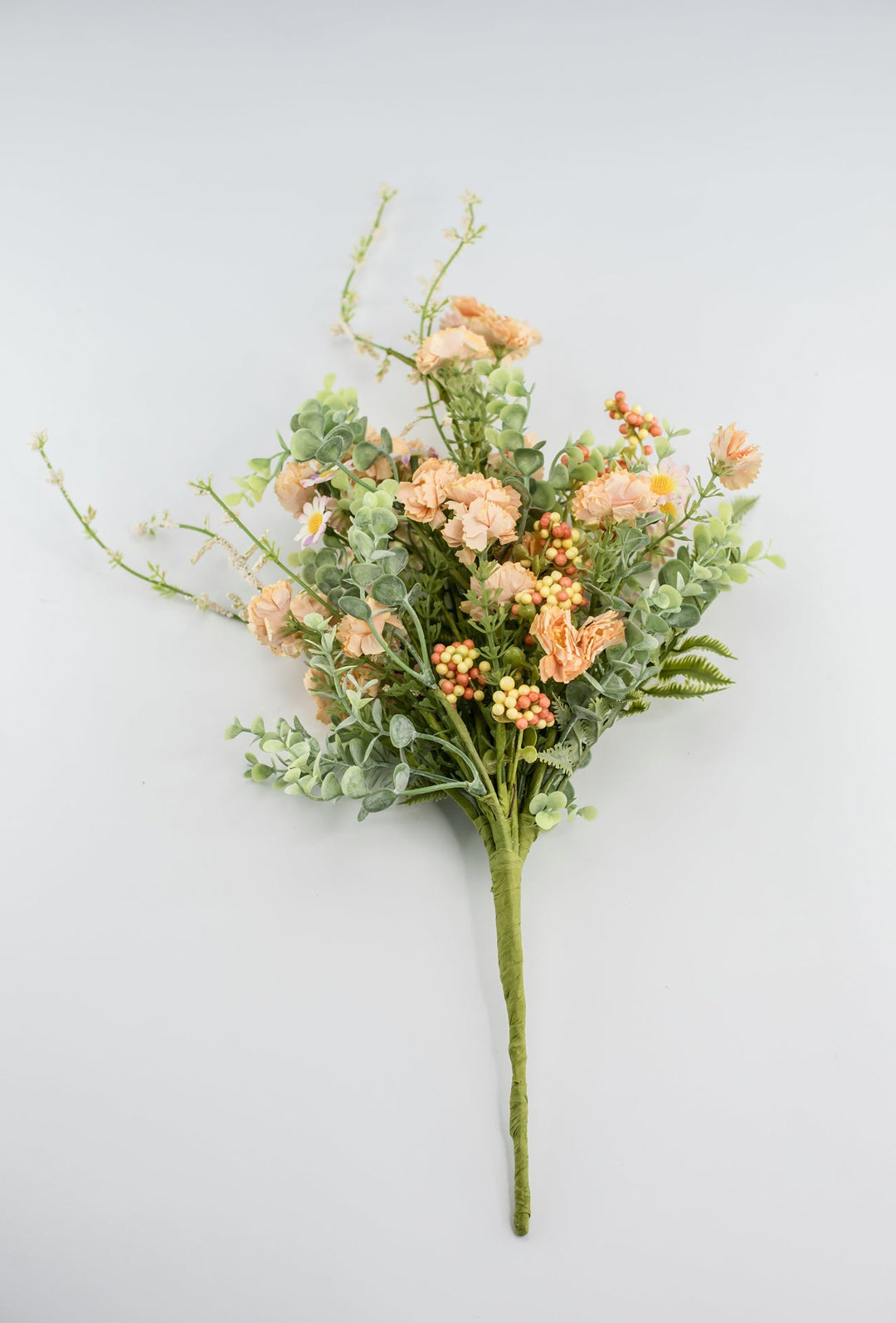 Peach, Artificial, Wild Flower Bush - Greenery MarketArtificial Flora64851 - PH