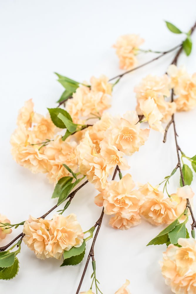 Peach, Cherry Blossom Spray - Greenery Market220150