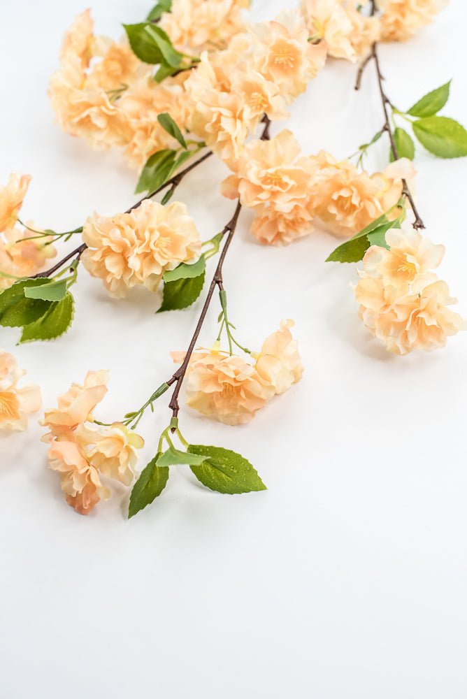 Peach, Cherry Blossom Spray - Greenery Market220150