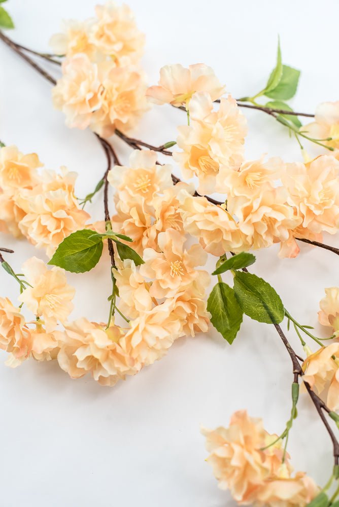 Peach, Cherry Blossom Spray - Greenery Market220150