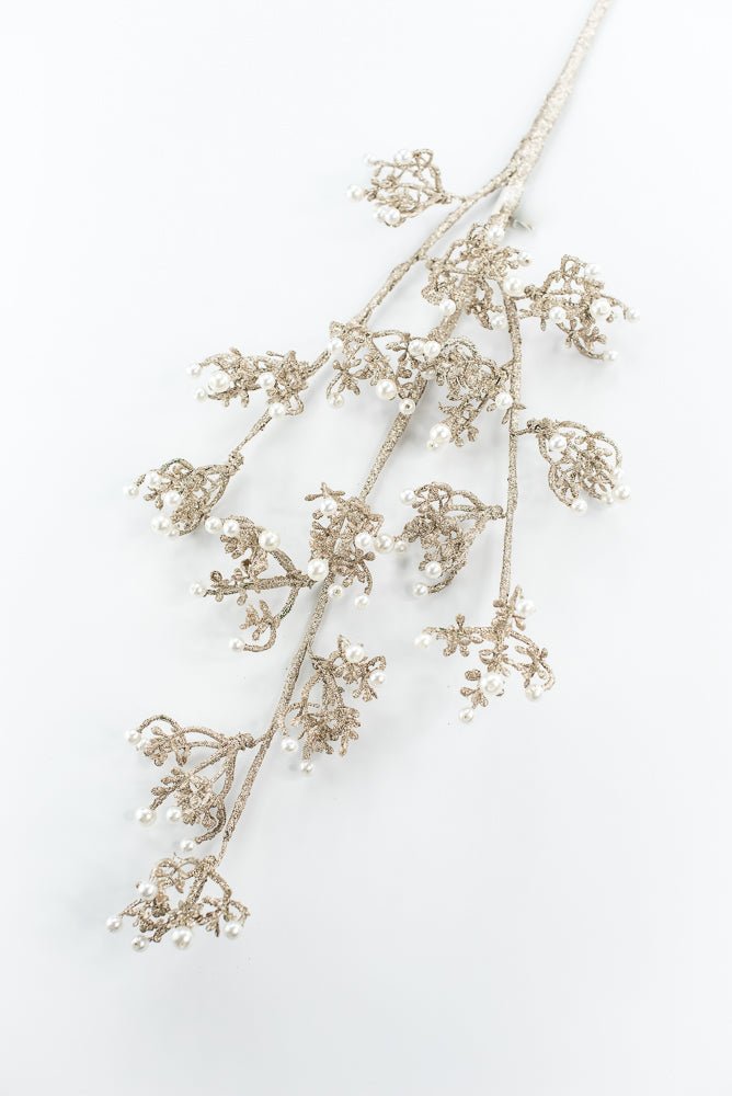 Pearls glittered spray - Greenery MarketXG590 - TIF