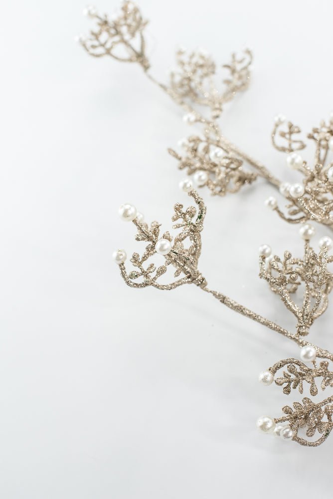 Pearls glittered spray - Greenery MarketXG590 - TIF